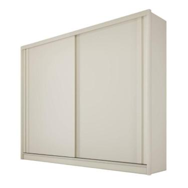 Imagem de Guarda Roupa Monterey Com Portas De Correr 100% Mdf Off White-peroba-off White
