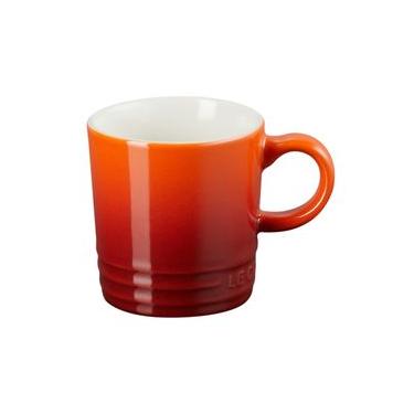 Imagem de CANECA CAPPUCCINO LE CREUSET 200ML ESMALTADA EM CERÂMICA VERMELHO CAYENNE 70303207970099 Vermelho