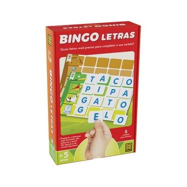 Imagem de Jogo Bingo Letras