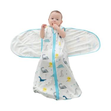 Imagem de Saco De Dormir Enrolável | Manta Suave e Quente em Algodão Puro,Cobertor Enrolável para Bebê - Para Meninas Meninos Berço Casa Viagem Hospital Inverno Frio