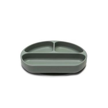 Imagem de Prato de Silicone com Divisórias Piccolo Verde - Infanti