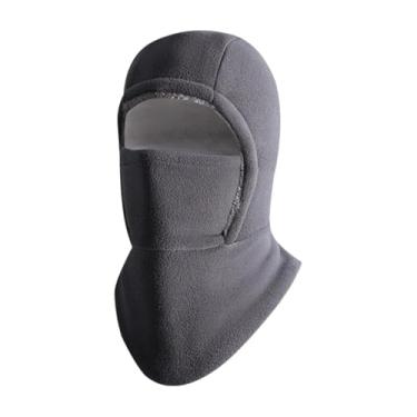 Imagem de Dynwave Balaclava com capuz à prova de vento, máscara de esqui para snowboard, esqui de inverno e pesca, Cinza