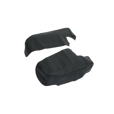 Imagem de ACROPIX 1 par de capa de apoio de braço capa de substituição de couro de microfibra para Honda Ridgeline 2006-2014 peças pretas de carro