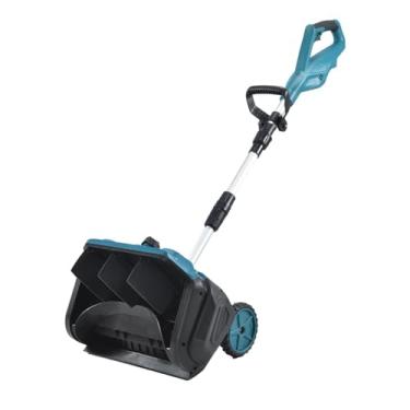 Imagem de RNXRZANK Soprador de Neve a Bateria, Potente Removedor, Soprador de Neve com Escovas, Ferramenta de Remoção para Uso Externo, Inverno, Quintal, Calçada, Jardim, azul