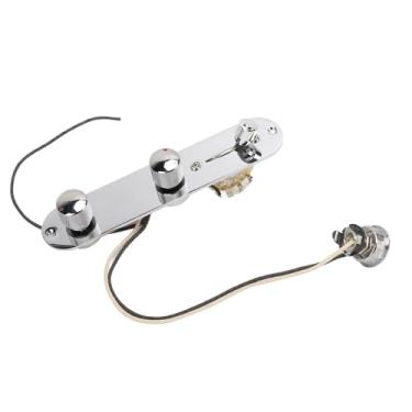 Imagem de aqxreight Placa de Controle de Guitarra Interruptor de 5 Vias Potenciômetros 250KΩ Placa de Controles de Tom de Volume para Guitarra Tele Traz As Qualidades de Tom de Seu de de Projetado Limpo e