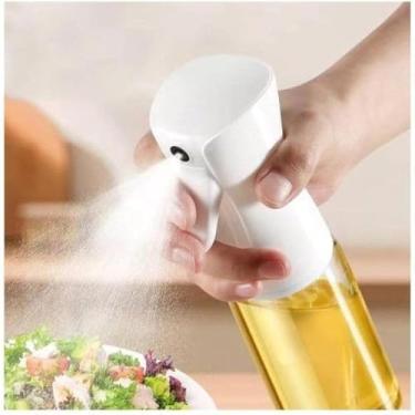 Imagem de Recipiente borrifador para temperar saladas e pratos deliciosos, transparente, uteis. - Cores sortidas