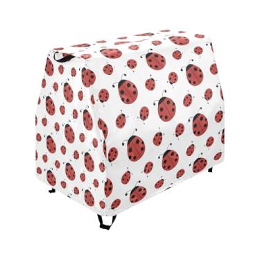 Imagem de Qilmy Ladybugs Kids Water Table Cover, Duty Waterproof Patio Table Covers for Outdoor Toddler Splash Tables, UV Resistant & Dustproof Play Table Protector, Cover Only