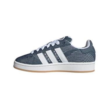 Imagem de adidas Tênis feminino Supcol/Dkblue/Ftwwht Campus 00S W Cor do fornecedor/Azul escuro/FTWR Branco 39 EUA, Multi, 8 Wide