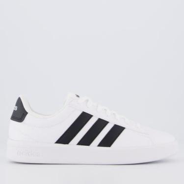 Imagem de Tênis Adidas Grand Court 3.0 Feminino Branco, 35