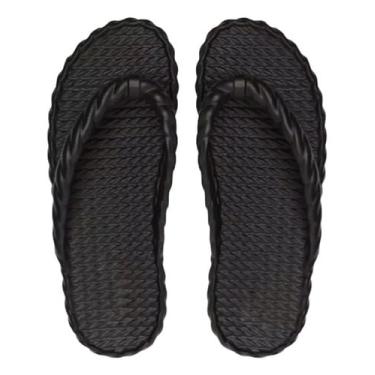 Imagem de Chinelo Nuvem Feminino Plataforma Ortopédico Dedo Leve (Preto, BR, Adulto, Numérico, 38)