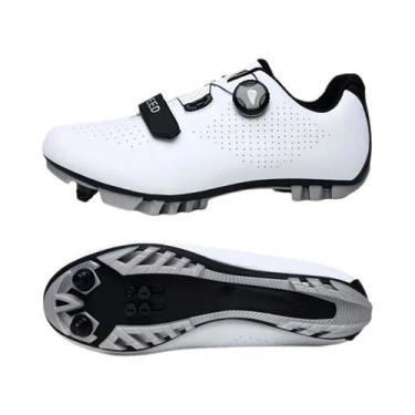 Imagem de Tênis De Ciclismo Unissex SPD Para Montanha E Estrada, Sneakers Planos