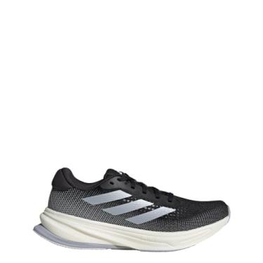 Imagem de adidas Tênis feminino Supernova Rise W, Core Black/Halo Silver/Dash Grey, 36