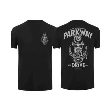 Imagem de Camiseta Gráfica Oversized Masculina Preta Dupla Face vice Grip Moda D