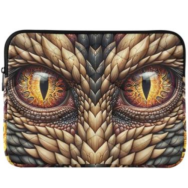 Imagem de Capa para laptop Mythical Dragon Creature capa para laptop estética e inchada capa universal para laptop 13/14