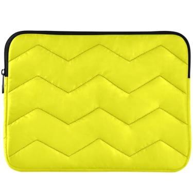 Imagem de Capas amarelas para laptop lindas capas macias para notebook capa universal para laptop de 13 a 14 polegadas