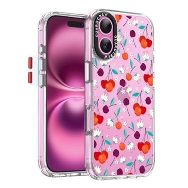 Imagem de GuardCrew Capa para iPhone 16, [proteção contra quedas de grau militar de 3,5 m à prova de colisão] [antiamarelamento e anti-descasca] Capa de telefone fina e transparente à prova de choque TPU para