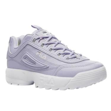 Imagem de Tênis Fila Disruptor Infantil, Lilás, 35