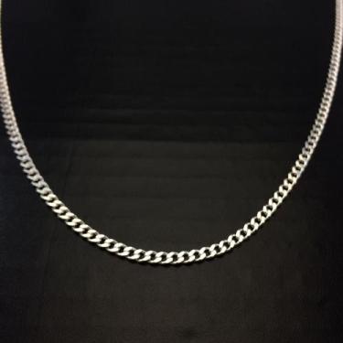 Imagem de Corrente Grumet Masculina Prata Maciça 925 55 Cm - Lojas La&Ny, 55, Pr