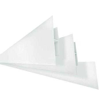 Imagem de Emenda Rígida Polifort Perfil H 8mm x 6cm x 6,00m Barra - Só vendido em conjunto com o forro Branco Gelo