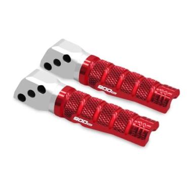 Imagem de Anti-derrapante Para z900 z900rs z900 z900rs z 900 2024 apoio para os pés traseiro pegs pedal do passageiro pedais pegs(Red 900)