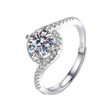 Imagem de Anel clássico dourado solitário aliança de casamento feminina acessórios de joias, Medium, Ágata