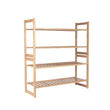 Imagem de Sapateira organizadora de sapatos, prateleira de sapato multifuncional de 4 camadas, adequada para quarto, sala de estar, corredor e organizador de sapatos, armário de sapatos