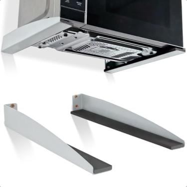 Imagem de Suporte Parede Microondas Forno Eletrico Air Frier impressora Bebedouro Caixa Som Universal Aço Maciço (Branco)