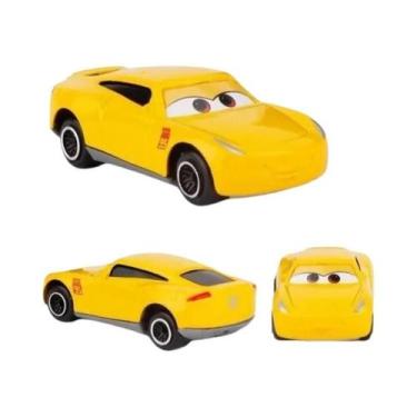 Imagem de Brinquedo De Liga Metálica Preta Disney Cars Flash McQueen Uncle King 