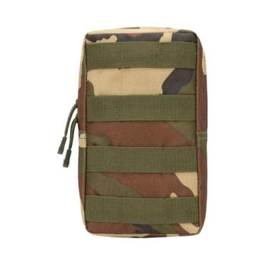 Imagem de Bolsa De Cintura Masculina EDC Molle Para Atividades Ao Ar Livre, Esto
