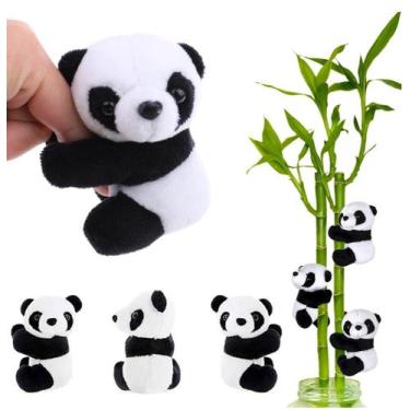 Imagem de Suporte de cortina Panda Plush Clips Note Memo Clips x9 - Haiabei