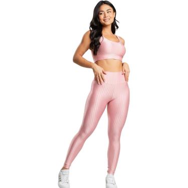 Imagem de Conjunto Fitness Top e Calça New Zig 3D Vekyo Roupa De Academia Treino Para Musculação Feminina-Feminino