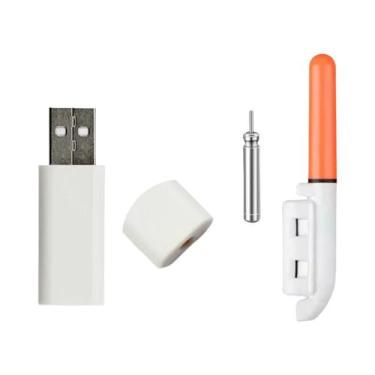 Imagem de Lanterna De Pesca Noturna LED Com Bateria De Lítio 3.6V, Carregamento 