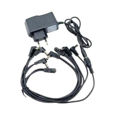 Imagem de Adaptador De Fonte De Alimentação Para Pedal De Guitarra Com Plugue EU