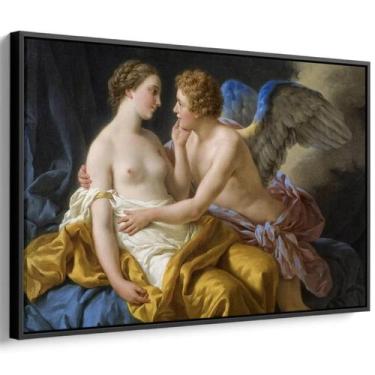 Imagem de Quadro Cupido e Psiquê - Louis Jean François Lagrenee (1754) - Mioquad