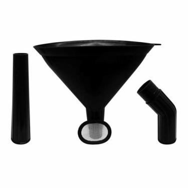 Imagem de Funil Com Filtro e 2 Bicos Adaptáveis em Polipropileno (1111-20) - Lup