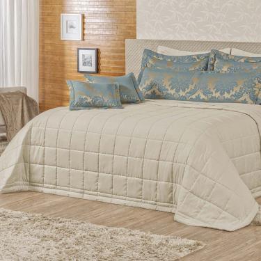 Imagem de Kit Cobre Leito Petunia Queen 6 Peças Hipercal 180 Fios 100% Poliéster - Estampado