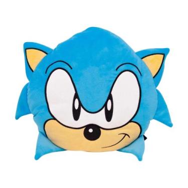 Imagem de Almofada Formato Huggy Sonic Zona Criativa - 10065464