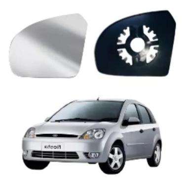 Imagem de Lente Espelho Retrovisor Fiesta 2002 A 2014 C/ Base Le - Congratulatio