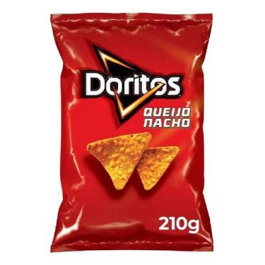 Imagem de Salgadinho De Milho Queijo Nacho Pacote 210g Doritos
