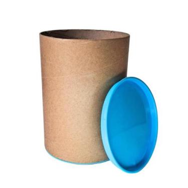 Imagem de 10 Tubo Latas 14x10 Azul Bebê Para Personalizar Lembrancinhas Criativa