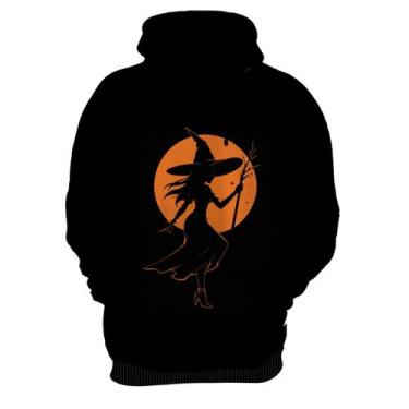 Imagem de Blusa de Frio Bruxa Halloween Laranja Festa 3 - Kasubeck Store, Inf 08