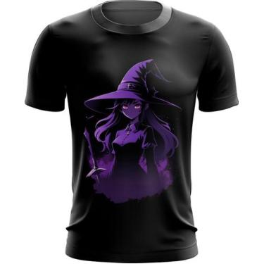 Imagem de Camiseta Dryfit Bruxa Halloween Púrpura Festa 8 - Kasubeck Store®, INF