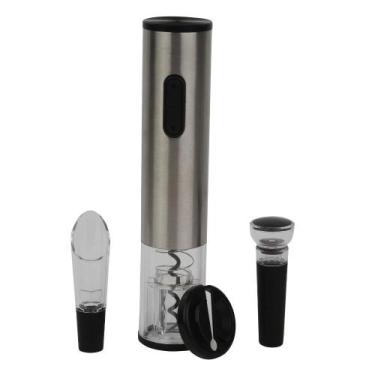 Imagem de Abridor de Vinho Elétrico com 3 Peças- ACASA