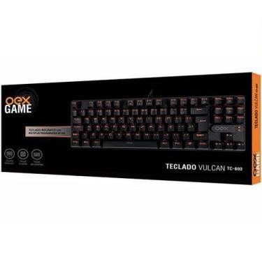 Imagem de Teclado Mecanico Gamer Vulcan LED 1 COR SWITCH Outemu Blue TC603 OEX G