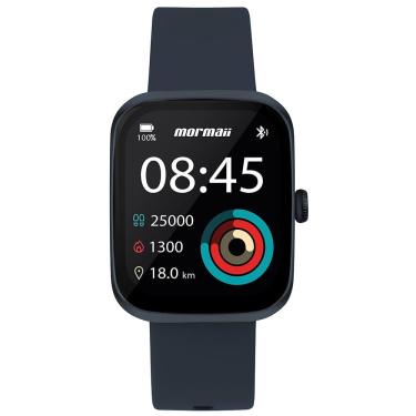 Imagem de Relógio MORMAII LIFE feminino smartwatch azul MOLIFEUAD/8P