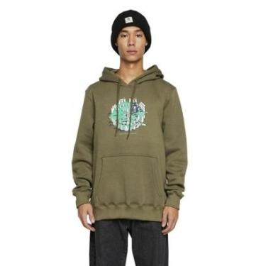 Imagem de Moletom Element Fech Magical Place 305 Verde Militar-Verde Militar-M-Masculino
