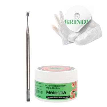 Imagem de Removedor de Cutículas Melância 120g Profissional + Espátula Inox - Re