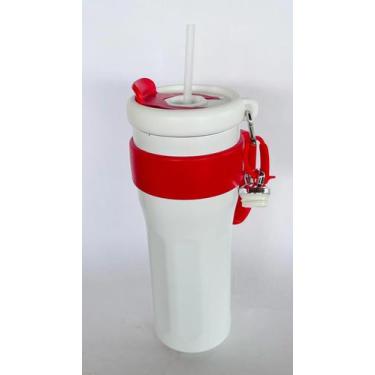 Imagem de Copo térmico  1200 ml com alça e chaveiro  - Beer pints 