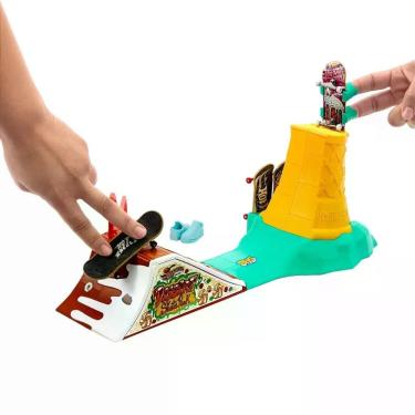 Imagem de Hot Wheels Pista Skate Mattel Conjunto De Rampas Colorido
