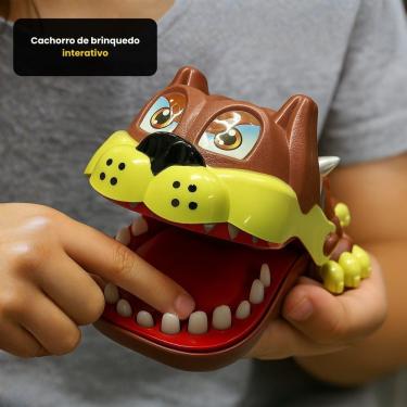 Imagem de Cachorro de Brinquedo Interativo Jogo de Azar em Grupo Marrom First Bikes